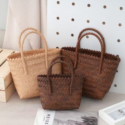 "Elegant Leather Tote Bag – Stylish Handbag with Spacious Interior & Durable Design for Daily Use, Travel, and Work"